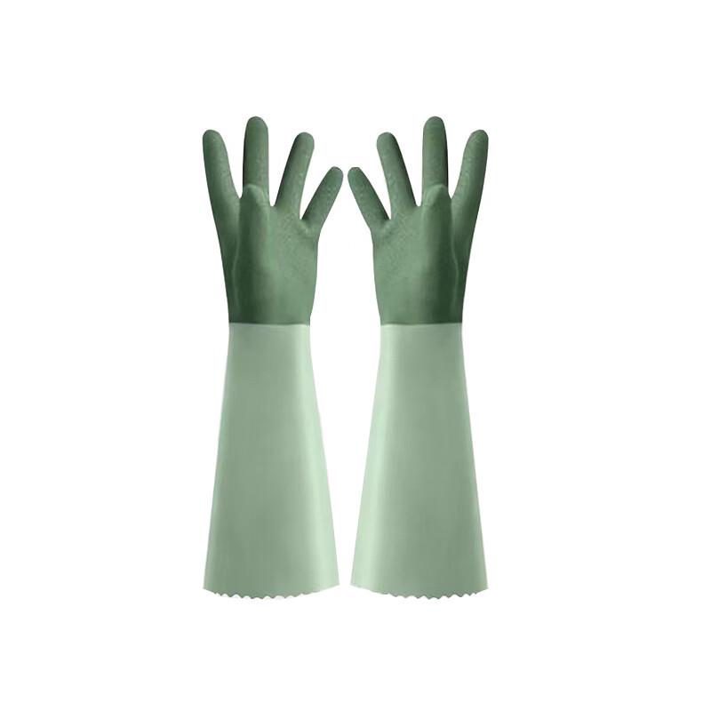 Zhuang Taitai Waterproof PVC Lined Work Gloves One Size