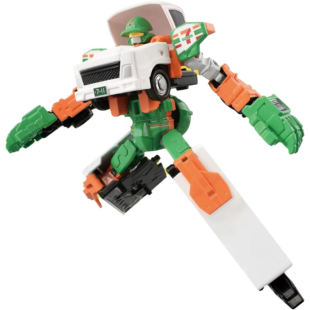 

Takara Tomy Tomica Job Labor JB04 Carry Braver Seven-Eleven Delivery Truck Toy Miniature Car for Ages 3 and Up