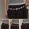 Lady Ethnic Patterns Waist Chain for Banquets Woman Skirt Dress Body Waist Chain