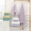 New orchid jacquard warp knitted coral fleece towel bath towel set absorbent home towel set