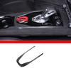 For Lotus EMIRA 2025-2025 Real carbon fiber Car steering wheels Console Gear Shift Panel Cover Trim Sticker Car Accessories