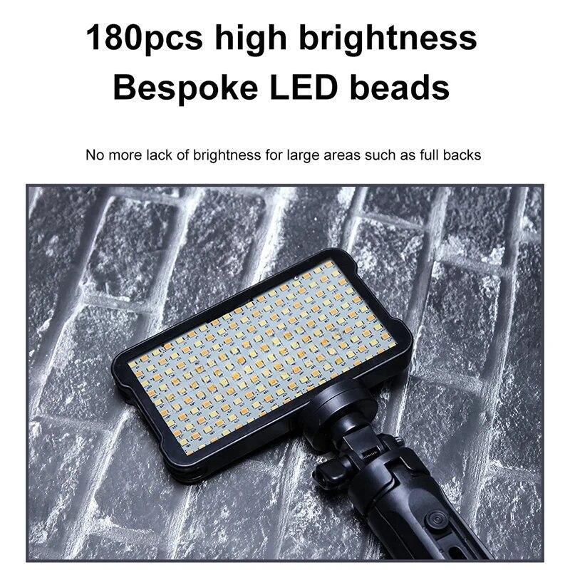 TAIDU Lampe De Bureau Led Avec Pince Bras Long Pliable Luminosité Réglable Lampe De Lecture Modes De Soins Des Yeux Lampe à Ongles Fourniture De Tatouage