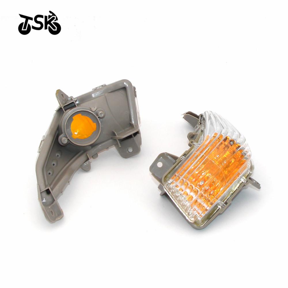 Turn Signal Indicator Light Assembly For Suzuki GSR 400 2006 - 2012 GSR600 2006-2012 moto Motorcycle Front белый
