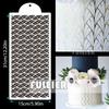 Cake Stencil Fondant Lace Spray Cake Mold Boder Stencils Template Baking Pastry Cake Decoration Tool Pattern Printing Stencil