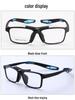 Men's Anti-Fog Prescription Sports Glasses - Explosion-Proof Eyewear for Football & Basketball.