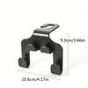 Soporte para teléfono móvil con gancho para colgar en el asiento trasero del coche, soporte para reposacabezas para iPhone, Samsung y todos los teléfonos.