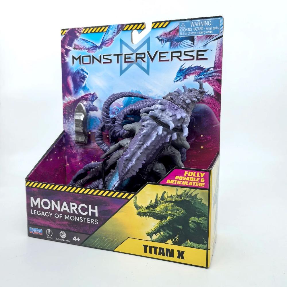 Playmates Godzilla VS Kong New Empire Monsterverse Titan X Ion Dragon Titanus Scylla Action Figure Toy Monarch Legacy of Monster