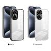 KEYSION Transparent Case for Realme C55 Soft TPU+PC Anti-slip HD Clear Shockproof Phone Cover for OPPO Realme C53 C51