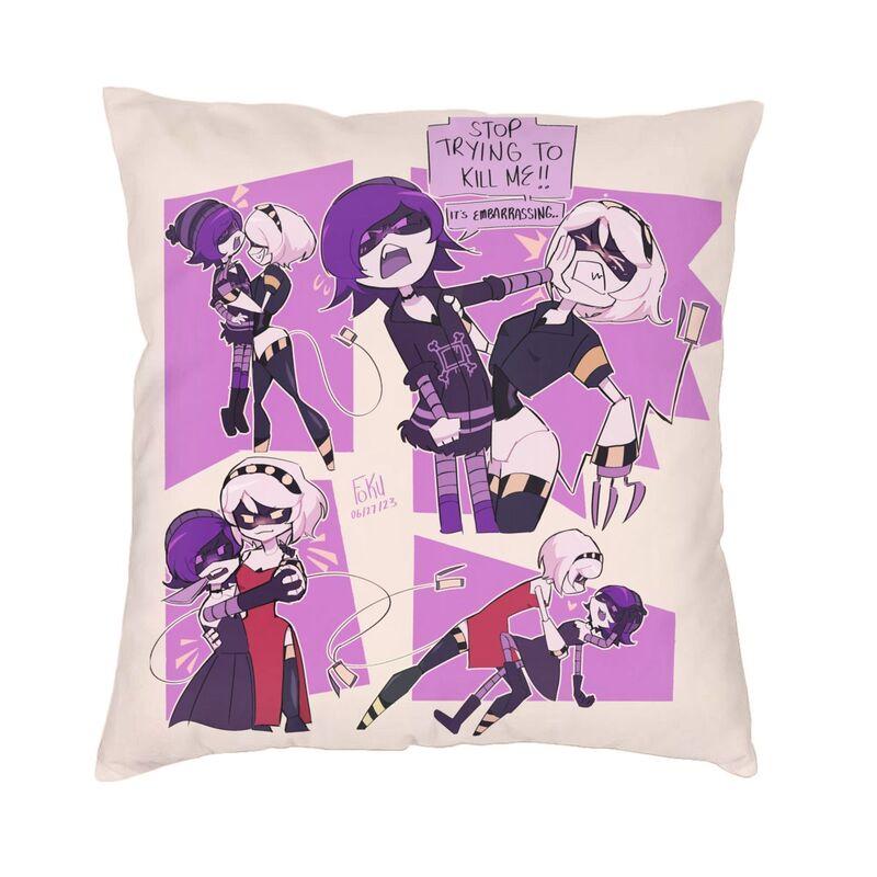 Custom Murder Drones N And Uzi Doorman Pillow Case Decor Home Nordic Cushions For Sofa Square Pillowcase