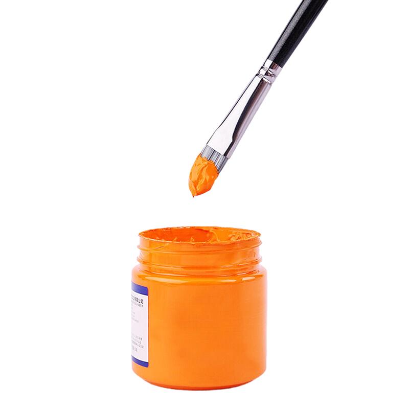 12Pcs Wooden Poles Nylon Hair Face Painting Body Painting Brushes Oil Painting Acrylic Watercolor Painting Pen Set