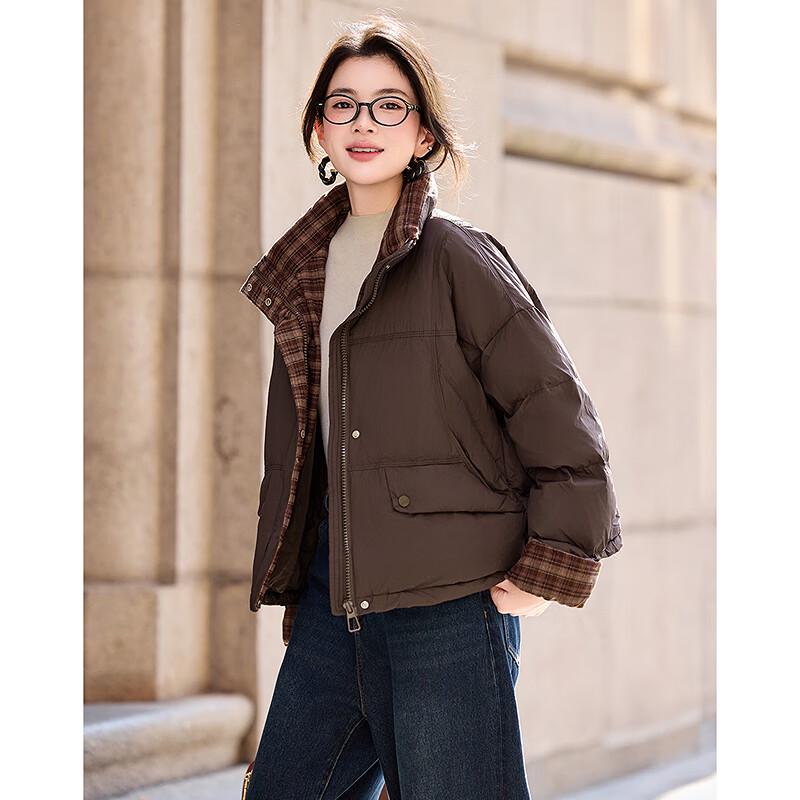 

Женский простой элегантный короткий пуховик 255286Y1 M