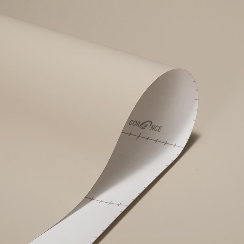 Super Thick PVC Solid Color Skin Feel Sticker: Eco-Friendly Self-Adhesive Decorative Film for Hotel Renovation