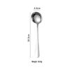 Zhishi 304 Stainless Steel Round Spoons