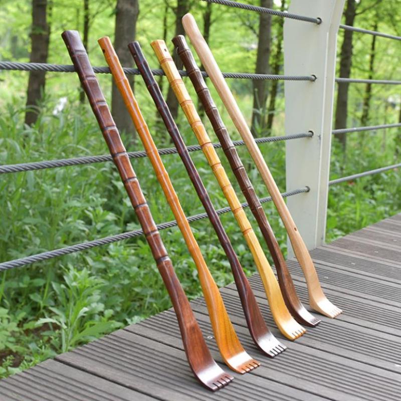Household Wooden Massager Rake for Back Relief and Relaxation Sessions