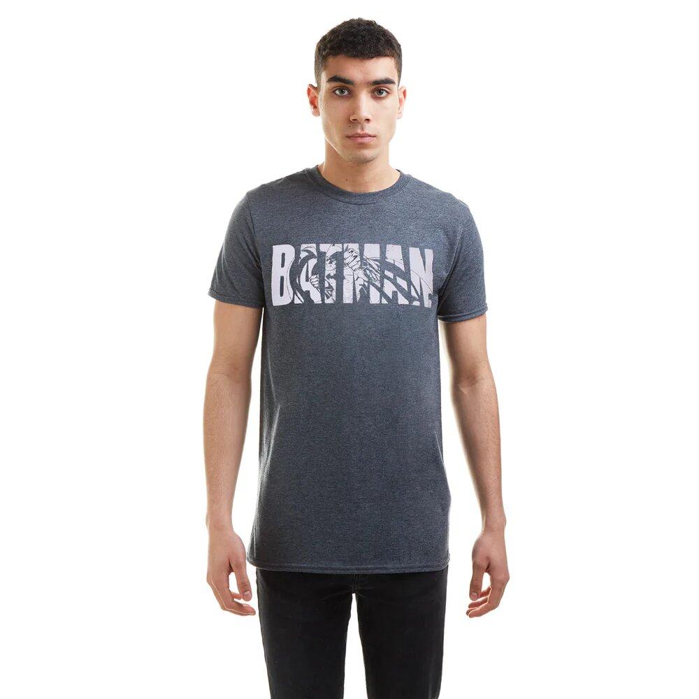 Batman Mens Text T-Shirt