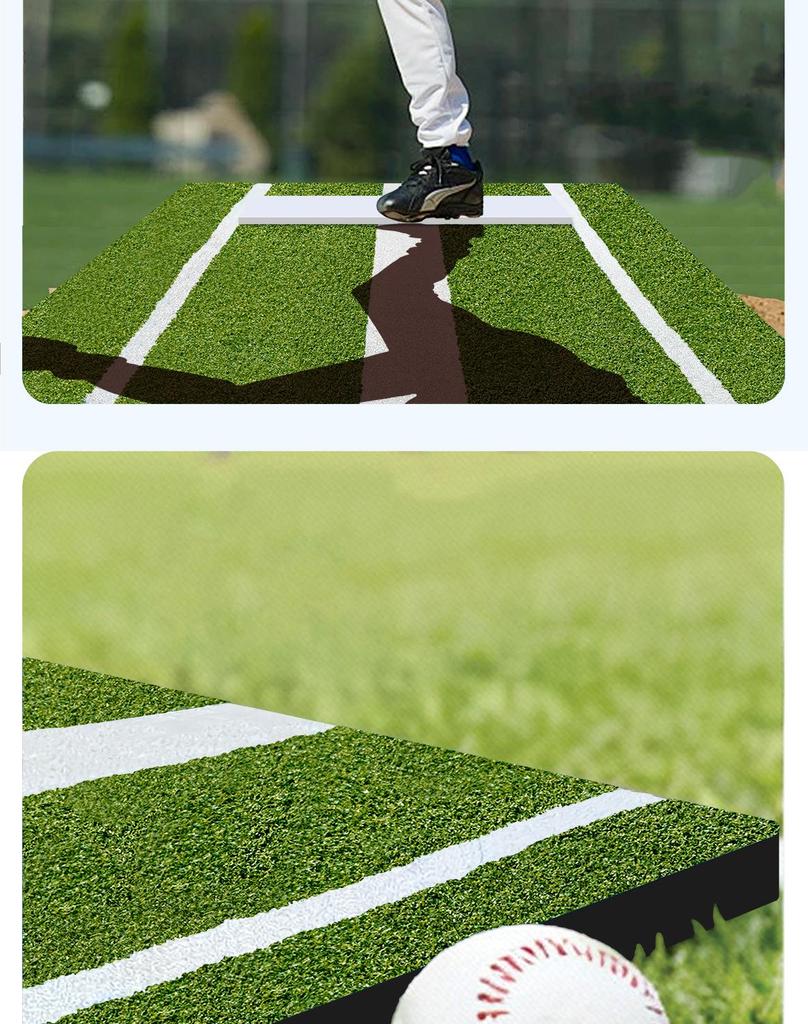 Cross-Border Baseball & Softball Pitching and Hitting Practice Mat