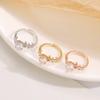 Laurel Goddess Moissanite Ring for Women – Elegant Simulated Diamond Gift for Girlfriend
