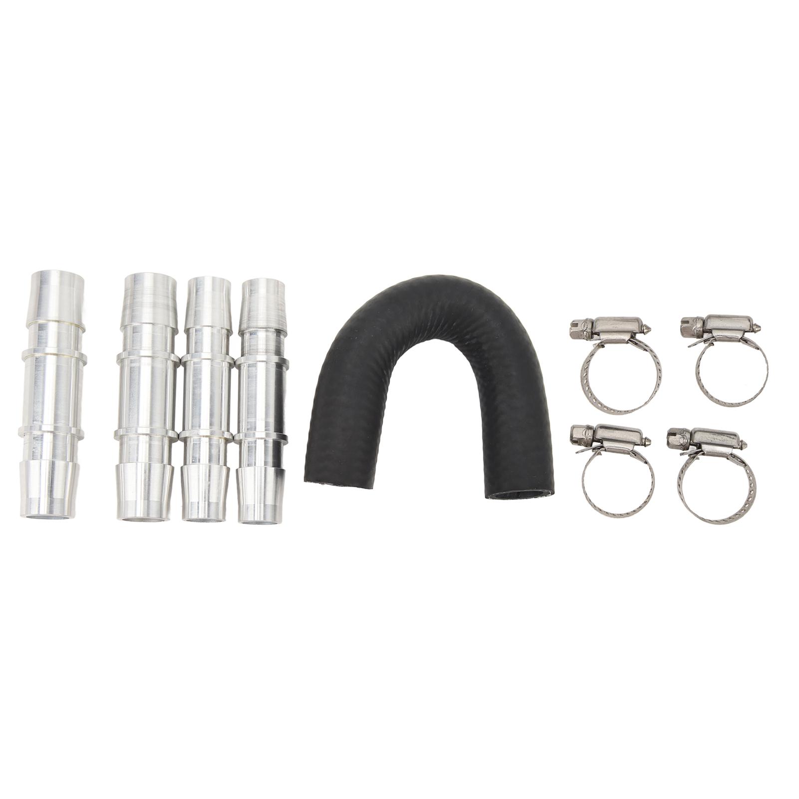 

Engine Heater Core Bypass Kit 58in 34in Hose Fitting Aluminum Universal for Most Common Heater