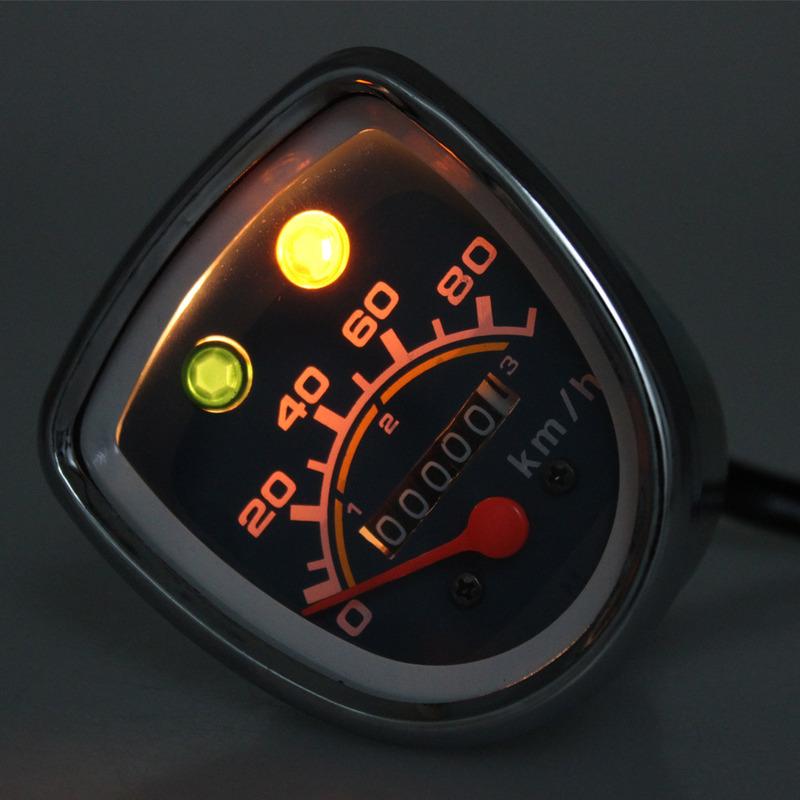 

Scooter retro motorcycle instrument speedometer odometer For Honda Passport C50 C70 C90 C70K1 -D3 C70MK3 C90 Deluxe 50 C50