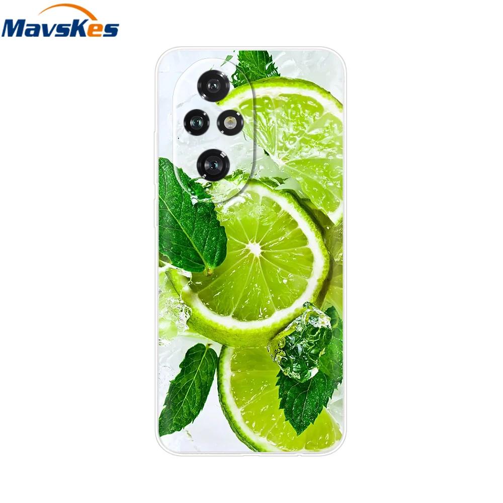 Für Honor 200 Hülle Niedliche Cartoon Silikon TPU Weiche Handyhüllen für Für Honor 200 Pro Honor200 Lite Transparente Capas Honor200