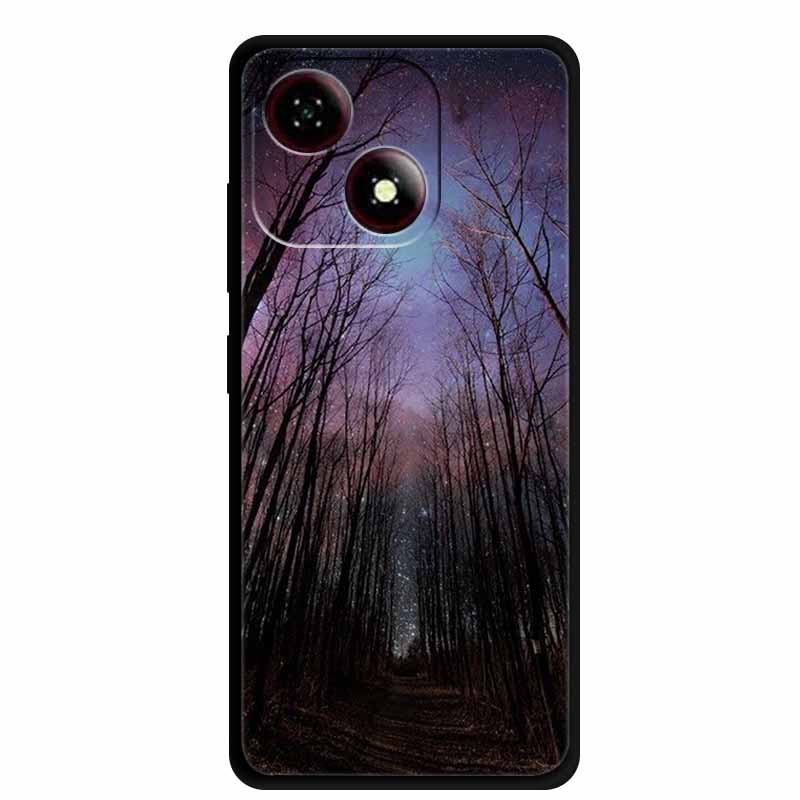 Θήκη για ZTE Blade A35e A 35 e A35 e Μαύρη Σιλικόνη Μαλακό Πίσω Κάλυμμα Θήκη για ZTE Blade A35E Θήκη Κινητού Z2466 Funda Καλύμματα