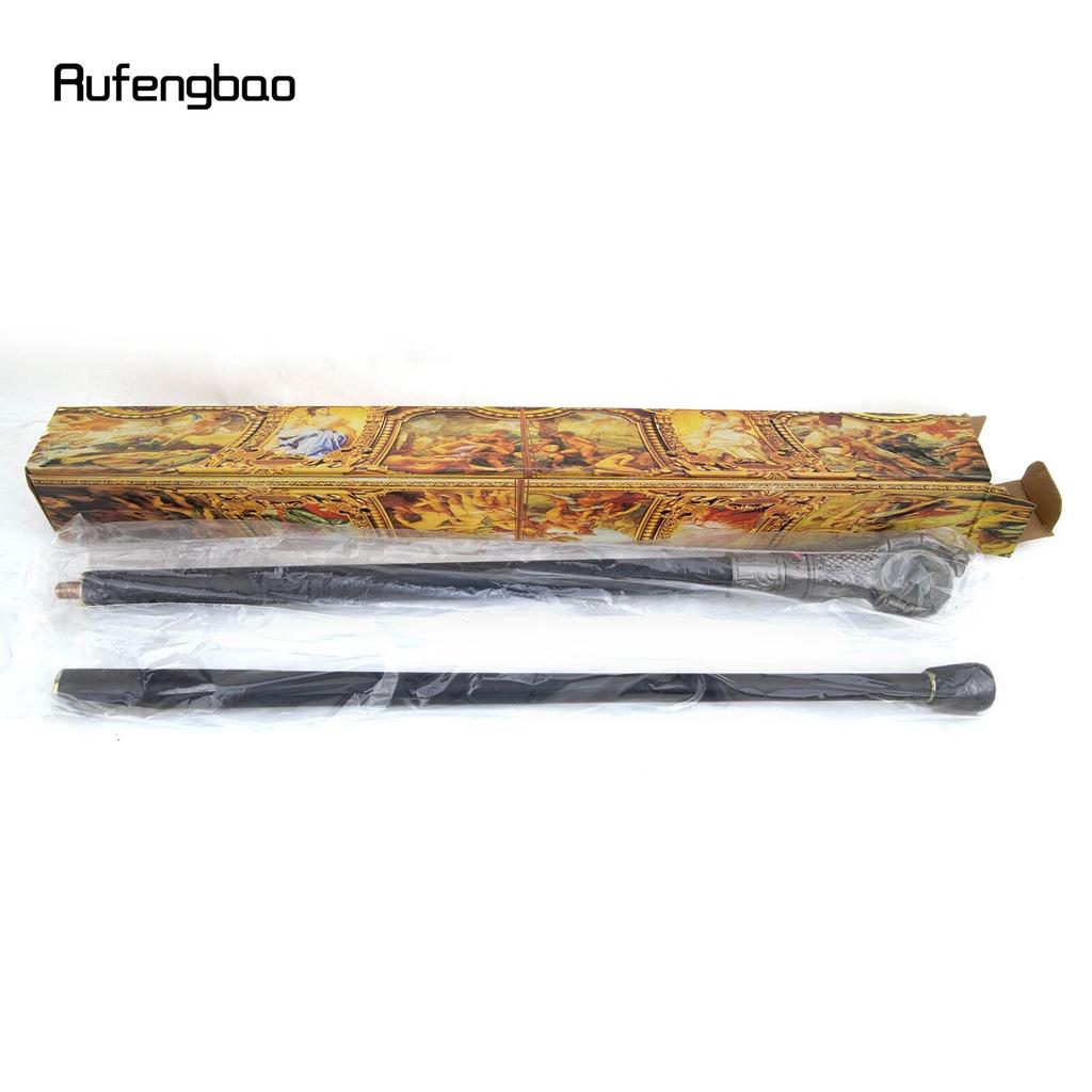 Drachenklaue Griff Glas Transparent Ball Gehstock Mode Dekorativer Gehstock Gentleman Elegant Cosplay Gehstock Crosier 93 cm