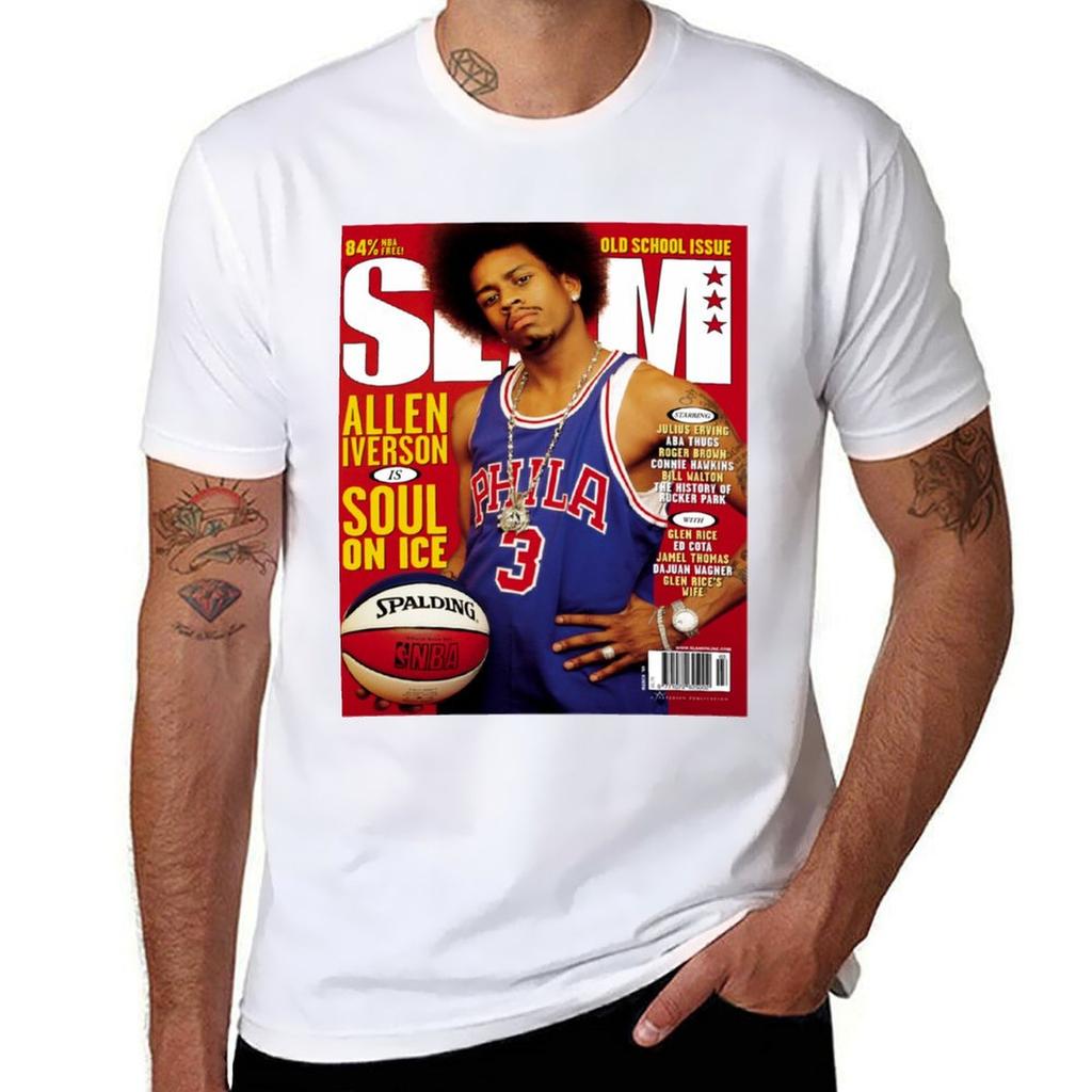 Alleniversonslammagazine Tshirt Water Resistant Casual Tshirt