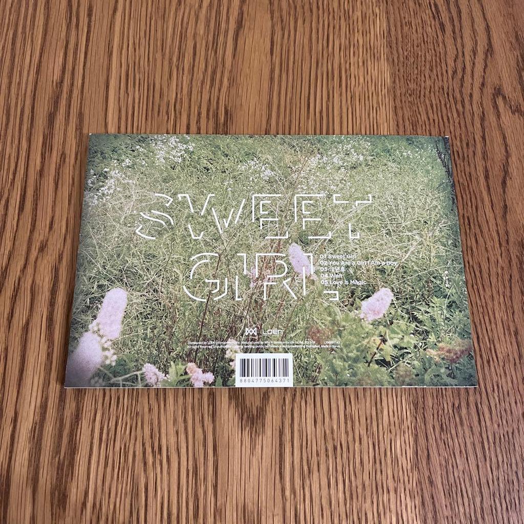 [USED] B1A4 SWEET GIRL Autographed Gongchan