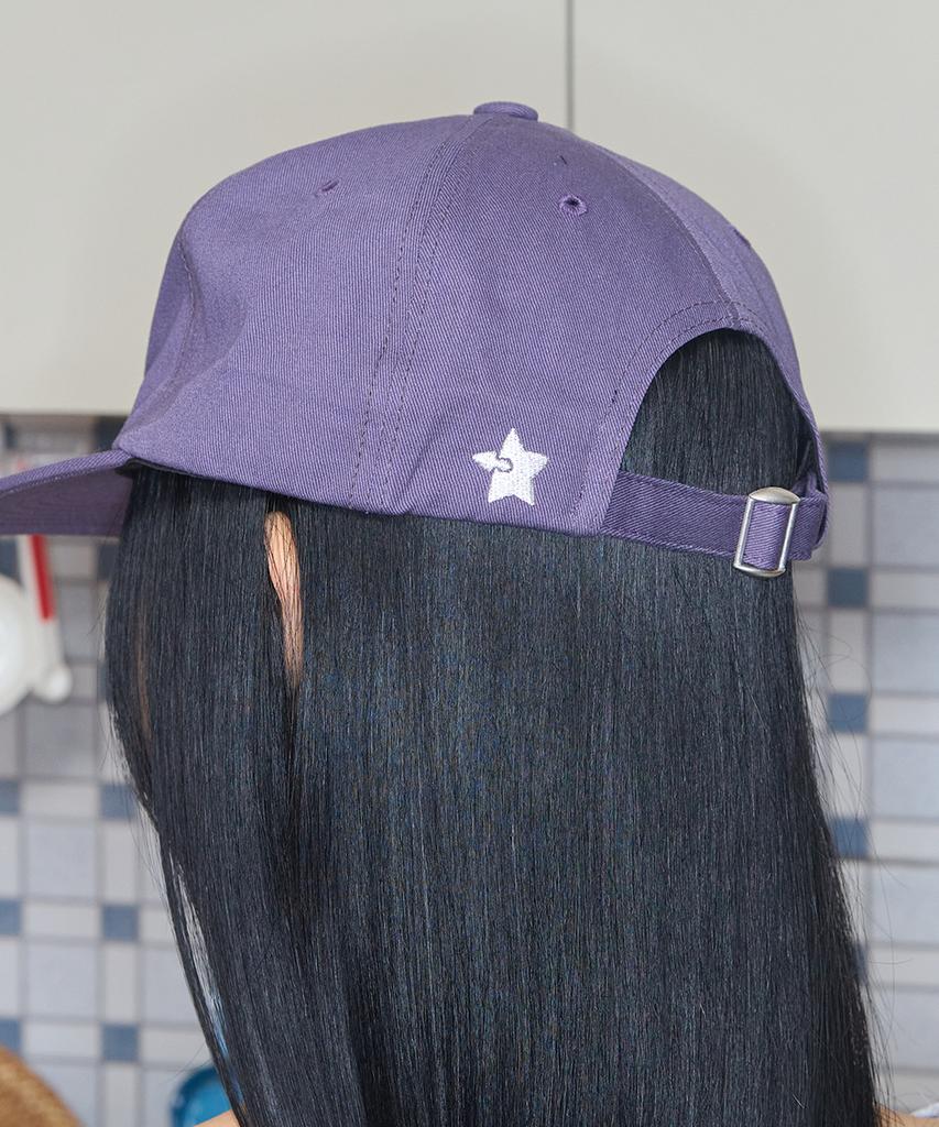 Kiibi K-Logo Applique Cap Purple