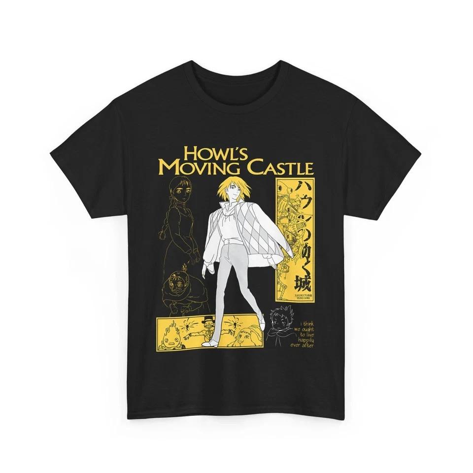 Howls Castle Shirt Howl Tshirt Sophiecalcifer Ghibli Anime Ver2 S