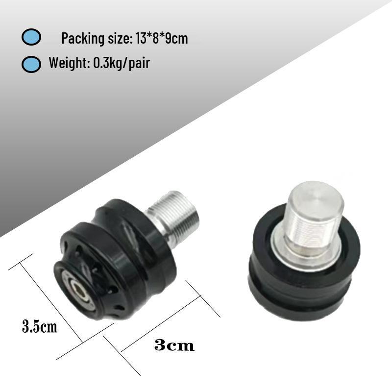 Benelli Chase/Sai 600/350/250 Retro Handlebar End Weights with Mirrors