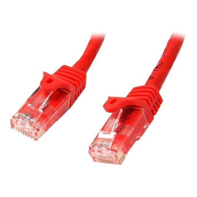 Câble réseau Cat6 Gigabit UTP - STARTECH - 10m - Sans crochet - RJ45 anti-accroc - Noir