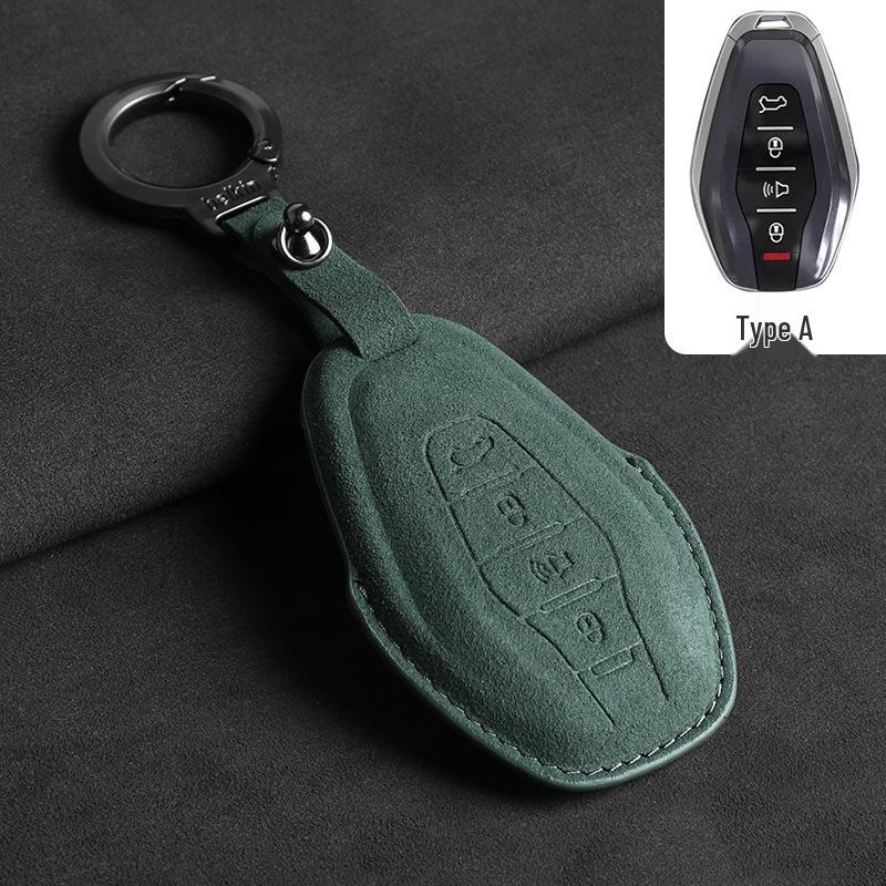 Suede Car Key Covers for Chery Jetour: X70PLUS, X90PRO, Shanhai L9
