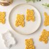 Plastic Cookie Cutters In Cartoon Animal Shape Easy To Clean And Store Perfect For DIY Valentine Treats