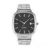 Modemarke Herrenuhr Stahlarmband Business Kalender Quarzuhren Luxus Armbanduhren Geschenk Dropshipping Große Zifferblatt Uhr