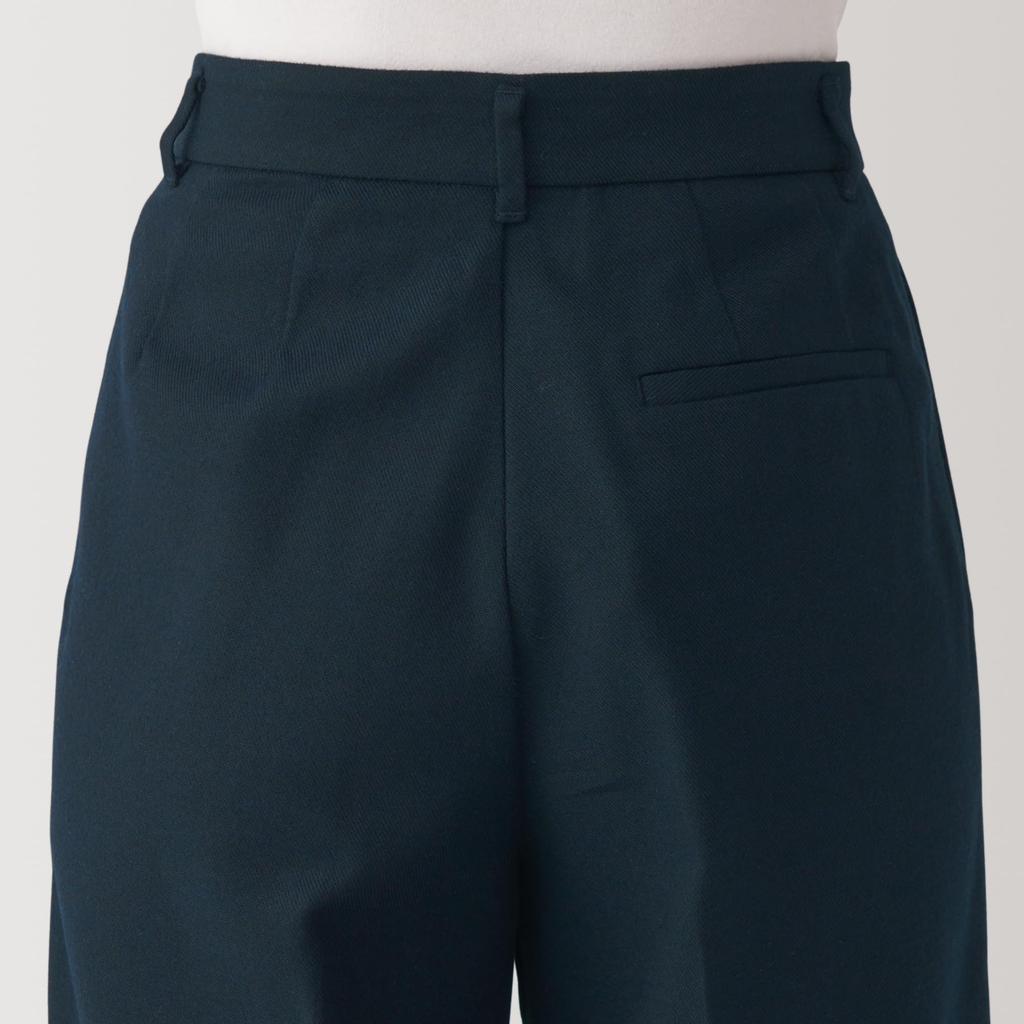 MUJI Brushed Tapered Pants BE1U9A4A Dunkelblau S Damen Damen Damen