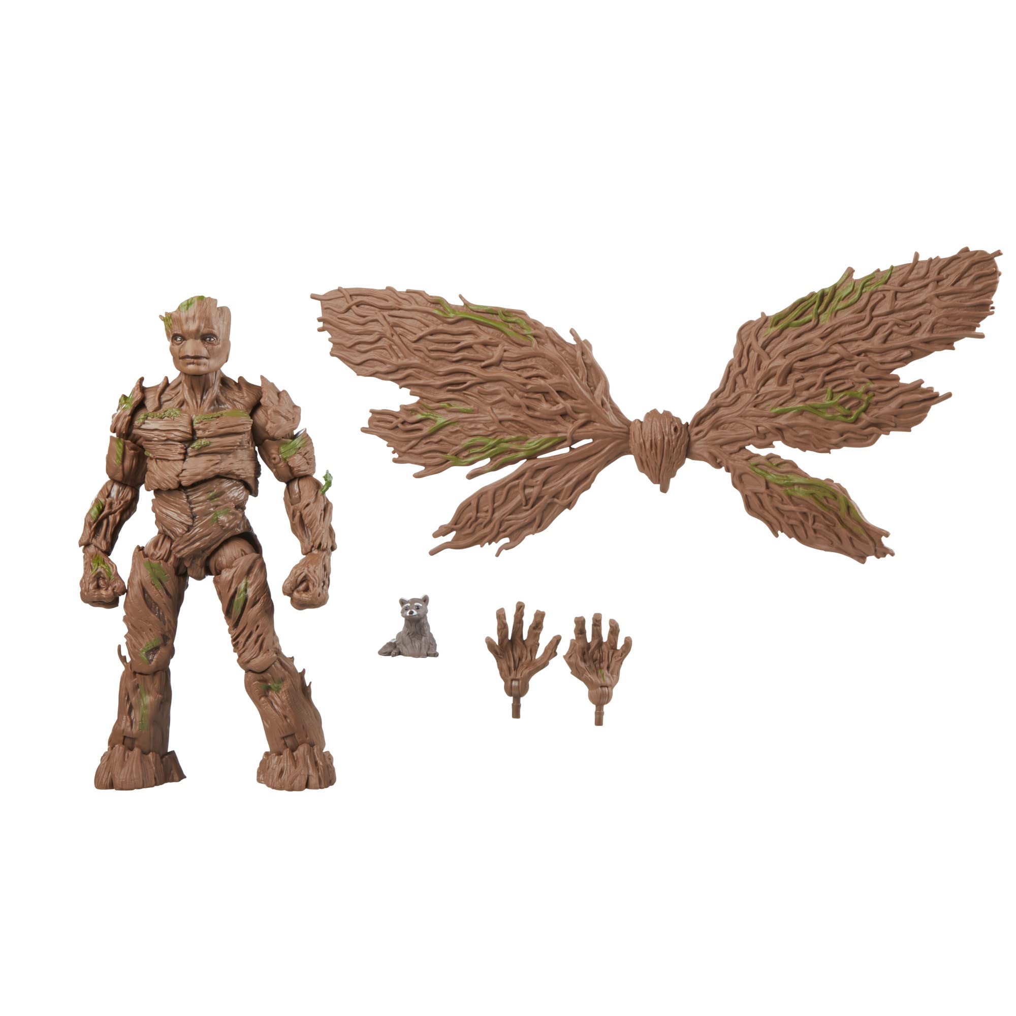 Hasbro Marvel Legends Series Грут, Стражи Галактики Том. 3 6-дюймовых (15см) Фигурка, Возраст 4 года и старше, F6482, Оригинал