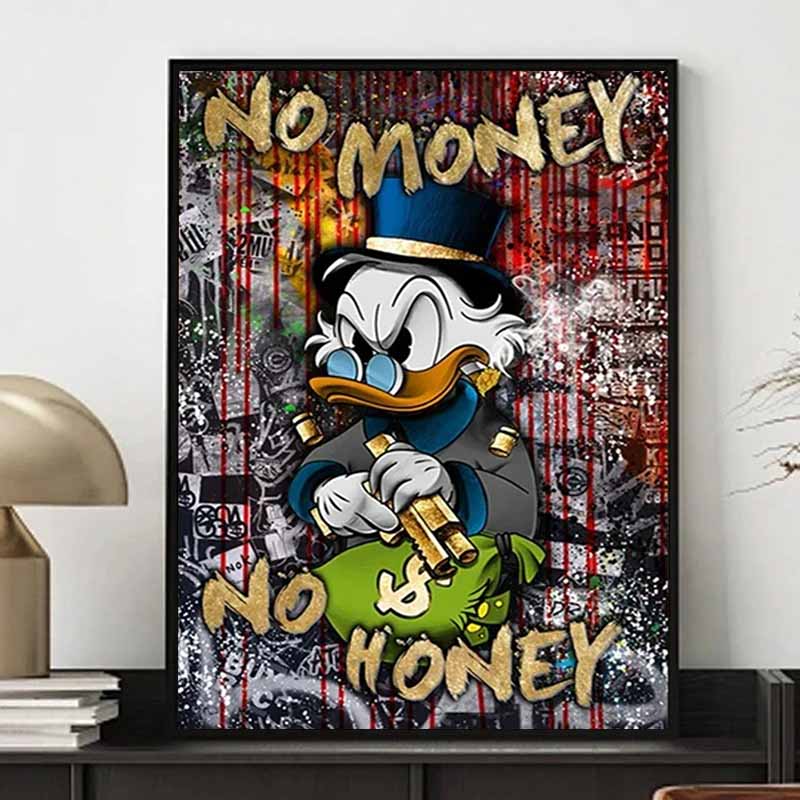 Disney Ζωγραφική με Διαμάντια Σκρουτζ Μακ Ντακ Μοντέρνα Τέχνη Ζωγραφική Κινούμενα Σχέδια 5D Διαμαντένιο Σταυροκέντημα Ψηφιδωτό Διακόσμηση Σπιτιού Δώρο
