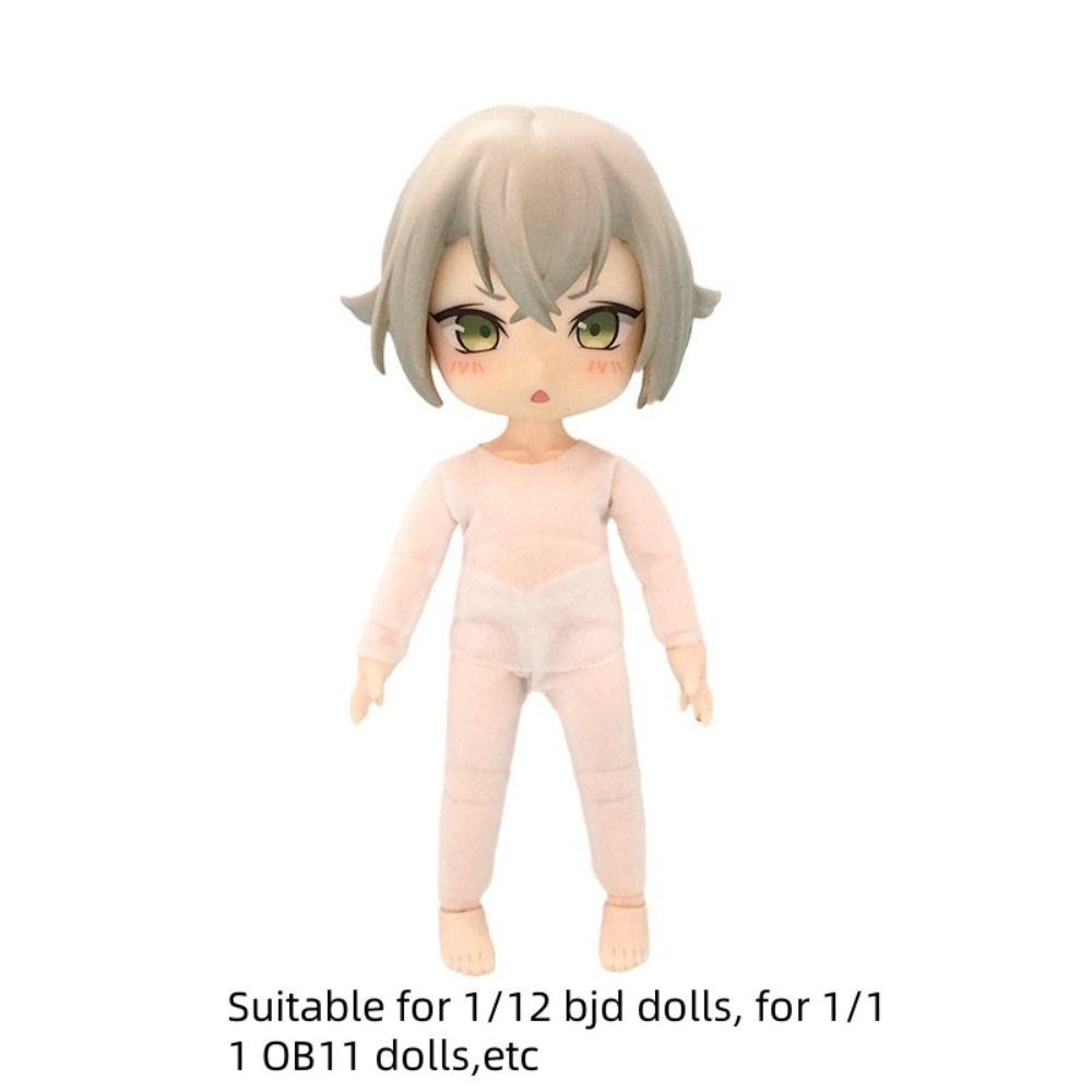 Tops and Pants Ob11 Anti Staining Set T-Shirt Suit Doll Underlay  1/12 Bjd Doll
