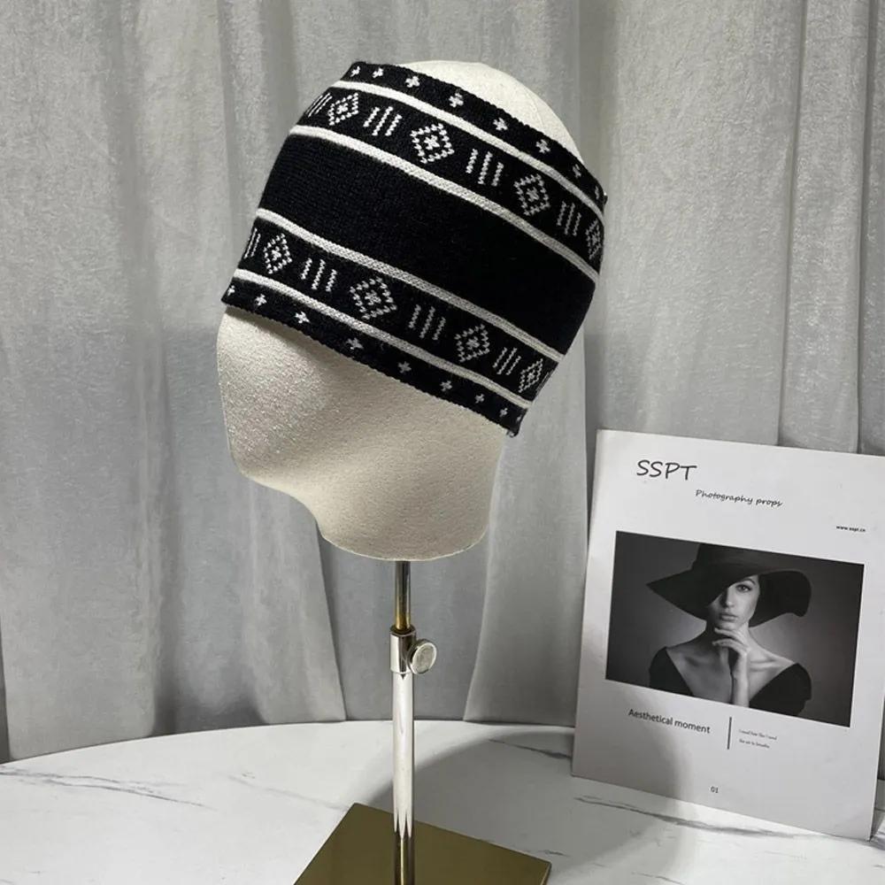 Ana Comfortable Bandana Wide Headband Knit Ribbed Turban Hairband