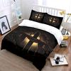 Christian Cross with Crown, "John 3:16" Design Bedding set (1 duvet cover, 2 pillowcases, duvet not included)