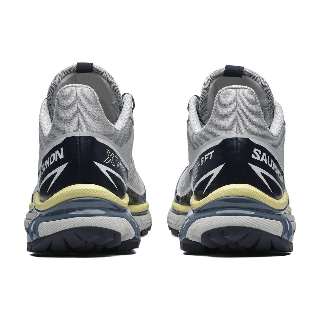 Salomon Comfortable Non-Slip Wrap Low-Top Casual Running Shoes Unisex Sneakers Gray Black Yellow 417427