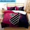3PCS Athletico Paranaens Bedding Set For Bedroom, Dormitory,Including 1pc Duvet Cover And 2pcs Pillowcases Large size Fan gift