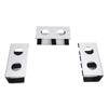 Under Desk Laptop Mount Aluminum Alloy Metal Under Desk Shelf Device Holder with Anti Scratch Silicone for Laptop TV Box