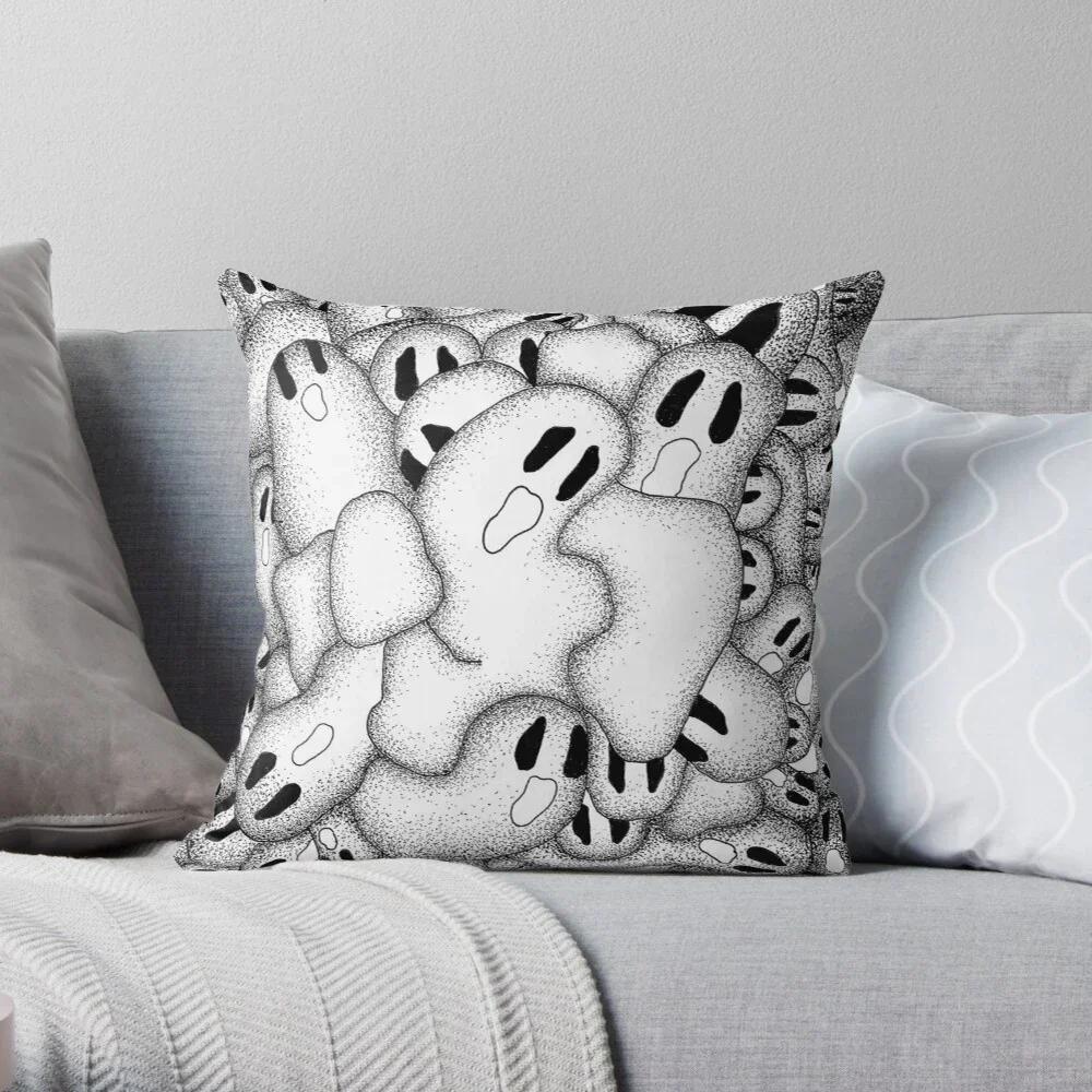 Skeleton Black Series Decorative Home Pillow Case Cushion Covers Autumn X  Modern Living Room Sofa Bed Halloween