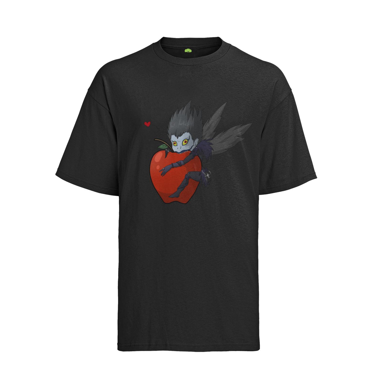 

Cut Death Note L Kawaii Style Anime Manga Shinigami Buch Apfel Herren T-Shirt Mens Womens Tees Top 4XL