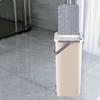 Lazy Hand-free Flat Mop with Independent Placement Mop Space-saving Dust Removal 360-degree Rotating Mop