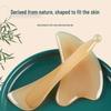 Gua Sha Heart-Shaped Facial Massage Tool - Imitation Ox Horn for Face, Eye, Meridian Scraping, and Lifting
