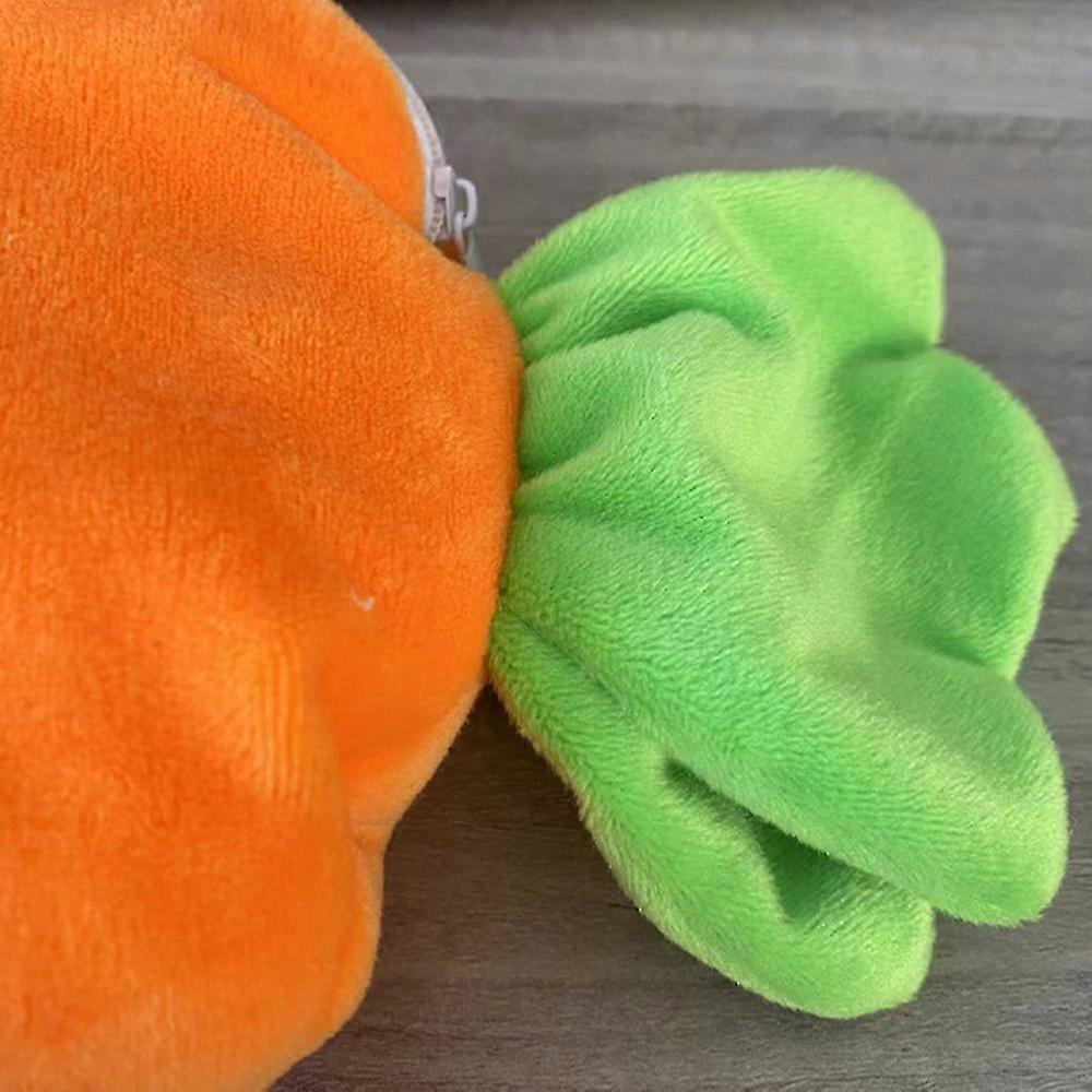 Cute Cartoon Bunny With Carrot Bag Plush Doll Soft Stuffed Toy Ornament Gift For Kids or Friends