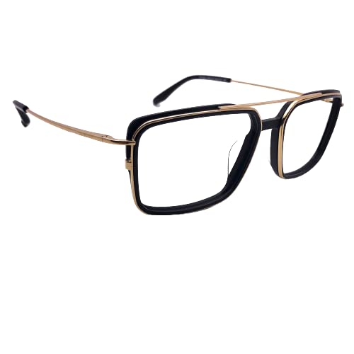 RSINC Vollrandrahmen/Brille/Spektakel, Optisch, Für Männer und Frauen, Goldfarben Schwarz 10738J COL 01 53-18-140 BR - 1 N1 F5-R2MM-67HH